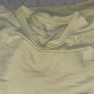 American Eagle Outfitters Light Yellow Sweater